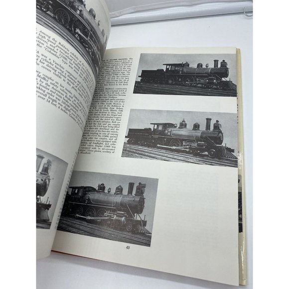 A Locomotive Engineer's Album The Saga of Steam Engines In America, 1965 HC - Picture 15 of 16
